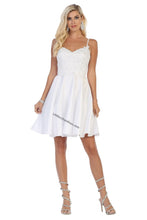 Load image into Gallery viewer, LA Merchandise LA1652 Spaghetti straps short mesh dress - - LA Merchandise