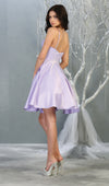 Load image into Gallery viewer, LA Merchandise LA1654 Spaghetti Straps Pockets Simple Hoco Dress - - LA Merchandise