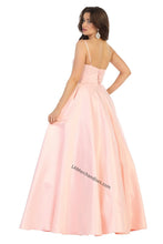 Load image into Gallery viewer, LA Merchandise LA1678 Simple Spaghetti Straps Long Satin Semi Ballgown - - LA Merchandise