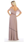 Load image into Gallery viewer, LA Merchandise LA1686 Wholesale Bridesmaid Off Shoulders Chiffon Dress - - LA Merchandise