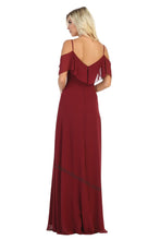 Load image into Gallery viewer, LA Merchandise LA1686 Wholesale Bridesmaid Off Shoulders Chiffon Dress - - LA Merchandise