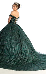 LA Merchandise LA169 Off Shoulder Quinceanera Ball Gown - - LA Merchandise