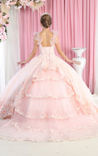 Load image into Gallery viewer, LA Merchandise LA182 Floral Corset Quinceanera Ball Gown - - LA Merchandise