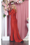 Load image into Gallery viewer, LA Merchandise LA1873 Long Sleeve Bodycon Dress - - LA Merchandise