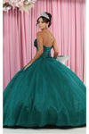 Load image into Gallery viewer, LA Merchandise LA188 Strapless Floral Quinceanera Dress - - Dress LA Merchandise