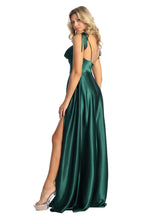 Load image into Gallery viewer, LA Merchandise LA1901 Long Bridesmaids Satin Dress - - LA Merchandise