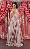 Load image into Gallery viewer, LA Merchandise LA1901 Long Bridesmaids Satin Dress - - LA Merchandise