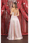 Load image into Gallery viewer, LA Merchandise LA1910 Corset Deep V-Neck Prom Gown - - Dress LA Merchandise