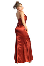 Load image into Gallery viewer, LA Merchandise LA1931 Simple Satin Plus Size Dresses - - LA Merchandise