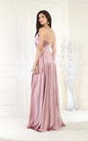 Load image into Gallery viewer, LA Merchandise LA1945 A-Line V-Neck Long Formal Evening Gown - - LA Merchandise