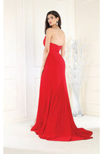 Load image into Gallery viewer, LA Merchandise LA1946 Ruched Bodice Formal Evening Gown - - Dress LA Merchandise