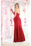 Load image into Gallery viewer, LA Merchandise LA1947 Simple Stretchy Evening Gown - - Dress LA Merchandise