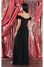 Load image into Gallery viewer, LA Merchandise LA1948 Puffed Sleeve Off Shoulder Bridesmaid Gown - - LA Merchandise