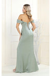 Load image into Gallery viewer, LA Merchandise LA1953 Off The Shoulder Bone Corset Long Evening Gown - - LA Merchandise