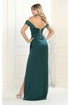 Load image into Gallery viewer, LA Merchandise LA1953 Off The Shoulder Bone Corset Long Evening Gown - - LA Merchandise