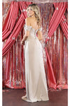 Load image into Gallery viewer, LA Merchandise LA1953 Off The Shoulder Bone Corset Long Evening Gown - - LA Merchandise