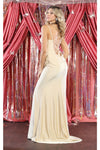 Load image into Gallery viewer, LA Merchandise LA1956 Simple Stretchy Long Strappy V-Neck Prom Gown - - LA Merchandise