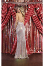 Load image into Gallery viewer, LA Merchandise LA1970 Sleeveless Shiny Glitter Formal Prom Gown - - Dress LA Merchandise