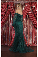 Load image into Gallery viewer, LA Merchandise LA1973 Mermaid Bishop Sleeve Evening Gown - - LA Merchandise