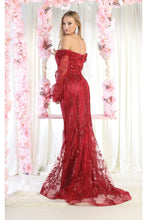 Load image into Gallery viewer, LA Merchandise LA1973 Mermaid Bishop Sleeve Evening Gown - - LA Merchandise