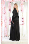 Load image into Gallery viewer, LA Merchandise LA1974 Simple Long Sleeve Satin Bridesmaids Gowns - - LA Merchandise