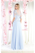 Load image into Gallery viewer, LA Merchandise LA1979 Rhinestones Chiffon Mother Of The Bride Gown - - LA Merchandise