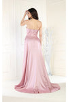 Load image into Gallery viewer, LA Merchandise LA1983 Strapless Ruched Sheath Formal Dress - - LA Merchandise