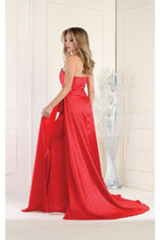 Load image into Gallery viewer, LA Merchandise LA1983 Strapless Ruched Sheath Formal Dress - - LA Merchandise