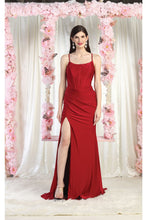 Load image into Gallery viewer, LA Merchandise LA1991 Spaghetti Straps Bridesmaids Dress - BURGUNDY - Dress LA Merchandise