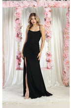 Load image into Gallery viewer, LA Merchandise LA1991 Spaghetti Straps Bridesmaids Dress - BLACK - Dress LA Merchandise
