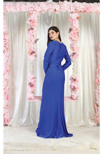 Load image into Gallery viewer, LA Merchandise LA1993 Long Sleeve Stretchy Jersey Dress - - LA Merchandise