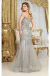 Load image into Gallery viewer, LA Merchandise LA1995 Off Shoulder Lace Applique Mermaid Prom Dress - - Dress LA Merchandise