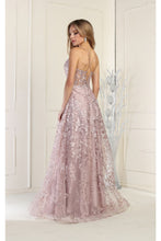 Load image into Gallery viewer, LA Merchandise LA1996 A-line Formal Embroidered Dress - - LA Merchandise