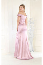 Load image into Gallery viewer, LA Merchandise LA1997 V-neck Bridesmaids Long Dress - - Dress LA Merchandise