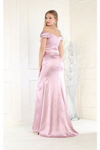 LA Merchandise LA1997 V-neck Bridesmaids Long Dress - - Dress LA Merchandise