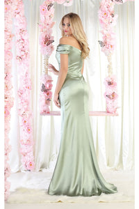 LA Merchandise LA1997 V-neck Bridesmaids Long Dress - - Dress LA Merchandise