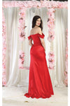 Load image into Gallery viewer, LA Merchandise LA1998 Off Shoulder Satin Bridesmaids Gown - - Dress LA Merchandise