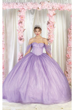 Load image into Gallery viewer, LA Merchandise LA209 Off Shoulder Quince Ball Gown - LILAC - LA Merchandise