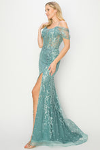 Load image into Gallery viewer, LA Merchandise LA2CP3100 Sexy Cold Shoulder Evening Gown - - LA Merchandise