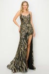 Load image into Gallery viewer, LA Merchandise LA2CP3207 Red Carpet Strappy Dress - - LA Merchandise