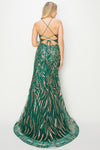 Load image into Gallery viewer, LA Merchandise LA2CP3207 Red Carpet Strappy Dress - - LA Merchandise