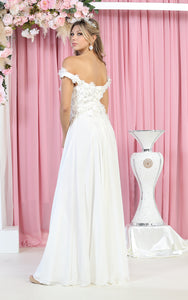 LA Merchandise LA7942 Wholesale Floral Bridesmaids Dresses - - Dress LA Merchandise