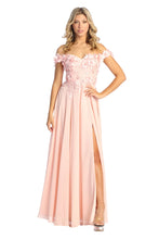 Load image into Gallery viewer, LA Merchandise LA7942 Wholesale Floral Bridesmaids Dresses - BLUSH - Dress LA Merchandise