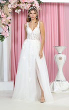 Load image into Gallery viewer, LA Merchandise LA7949 Wholesale Prom Evening Gown - IVORY - LA Merchandise