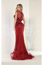 Load image into Gallery viewer, LA Merchandise LA7951 3D Floral Prom Evening Gown - - Dress LA Merchandise