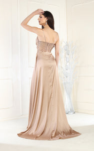 LA Merchandise LA7965 Embellished Sweetheart Long Formal Dress - - Dress LA Merchandise