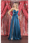Load image into Gallery viewer, LA Merchandise LA7965 Embellished Sweetheart Long Formal Dress - TEAL BLUE - Dress LA Merchandise
