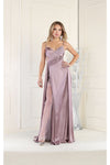 Load image into Gallery viewer, LA Merchandise LA7965 Embellished Sweetheart Long Formal Dress - MAUVE - Dress LA Merchandise