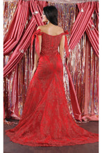 Load image into Gallery viewer, LA Merchandise LA7966 Off The Shoulder Long Formal Prom Gown - - Dress LA Merchandise