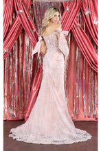 Load image into Gallery viewer, LA Merchandise LA7966 Off The Shoulder Long Formal Prom Gown - - Dress LA Merchandise